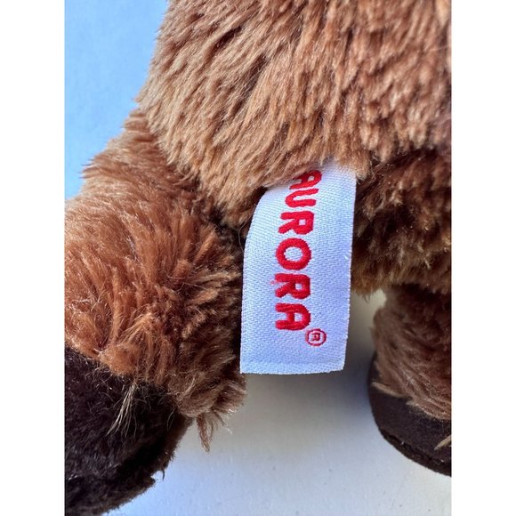 Prancer Pony Plush Dreamy Eyes Brown Cuddly Aurora Unisex Cowboy Horse C… - Picture 11 of 12